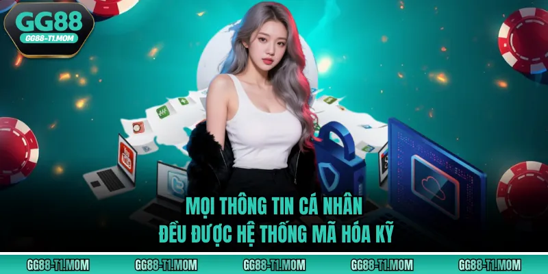 Mọi thông tin cá nhân đều được hệ thống mã hóa kỹ